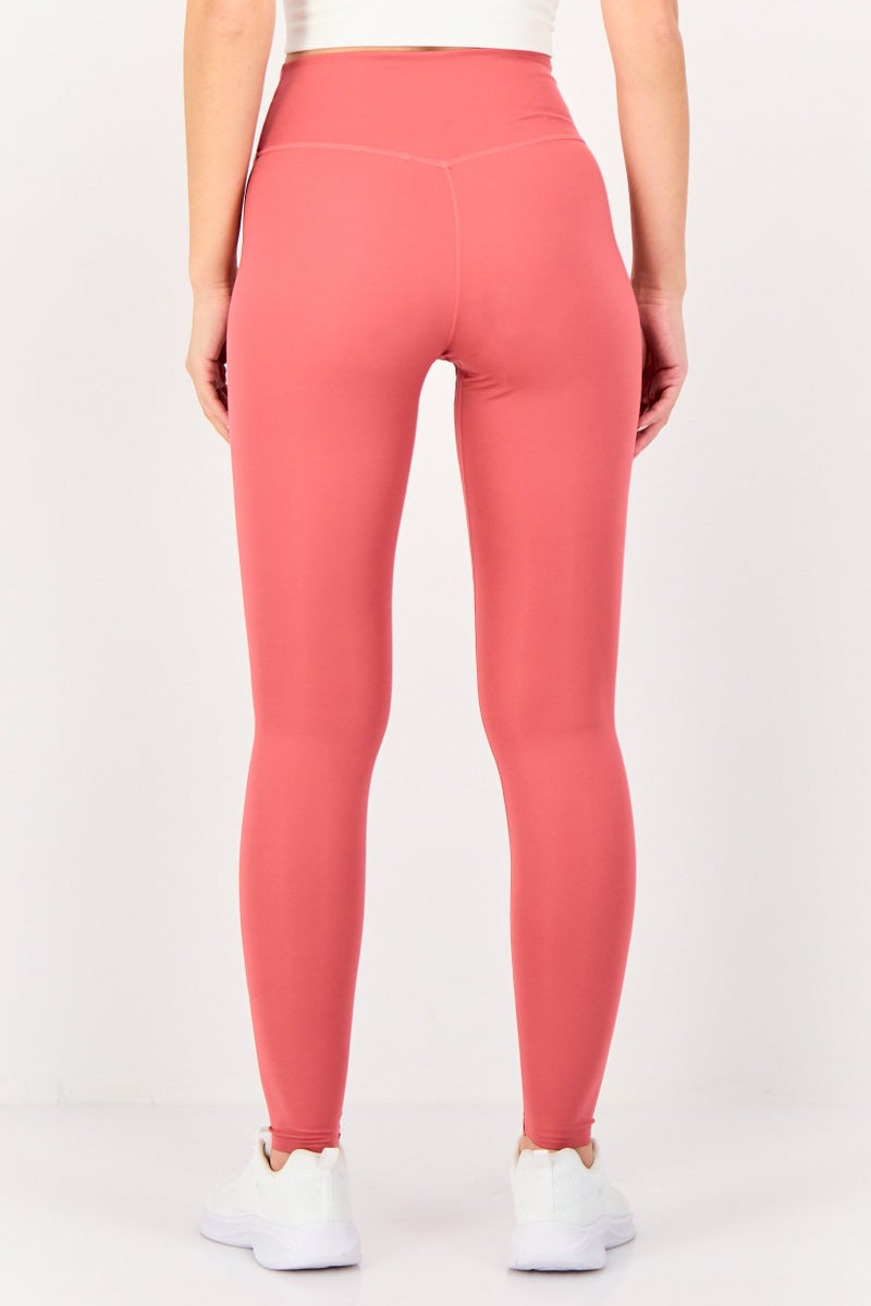 Nike Women Sportswear Fit Training Leggings, Old Rose - Image 4