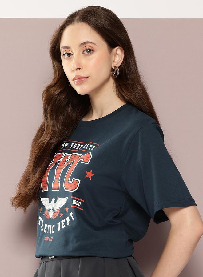 Dillinger Women Oversized Crew Neck T-Shirt - Image 3