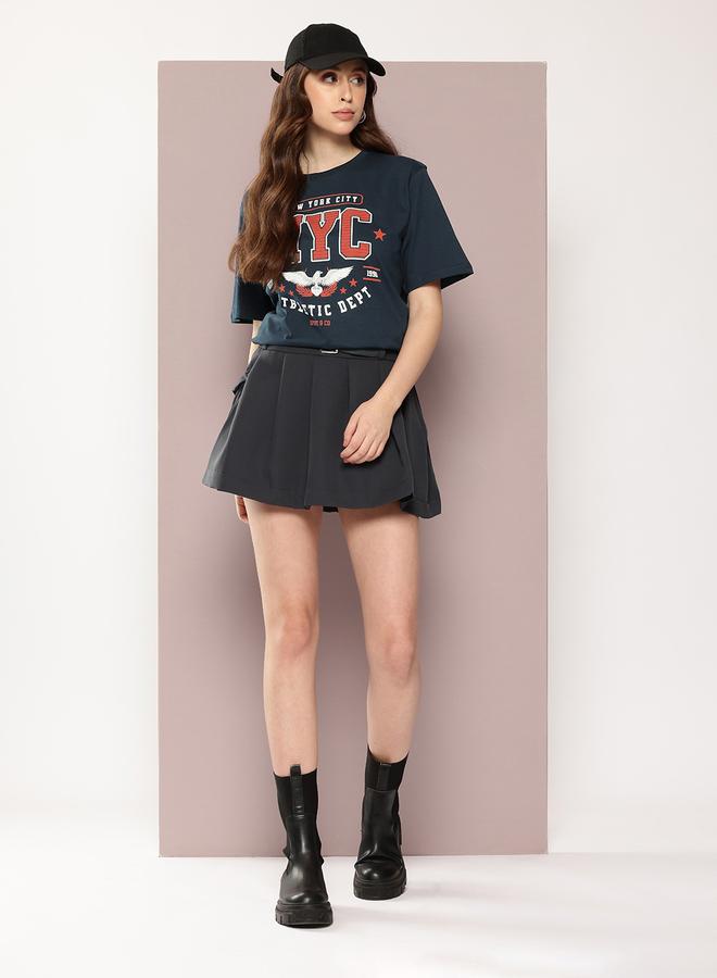 Dillinger Women Oversized Crew Neck T-Shirt - Image 5