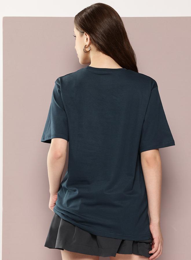Dillinger Women Oversized Crew Neck T-Shirt - Image 4