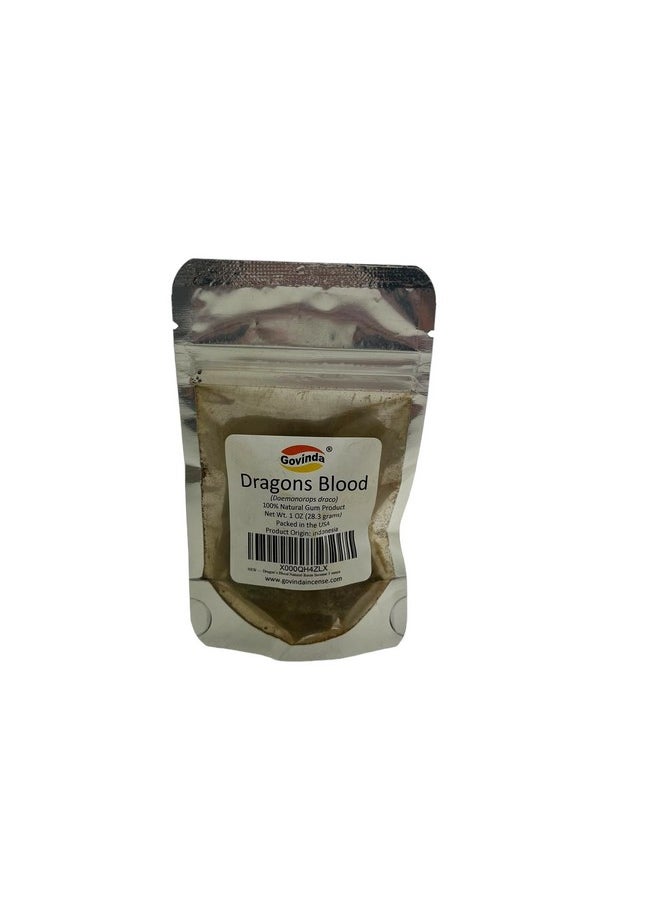 Govinda - - Dragon'S Blood Natural Gum Tree Sap Incense - 1 Ounce - Image 1