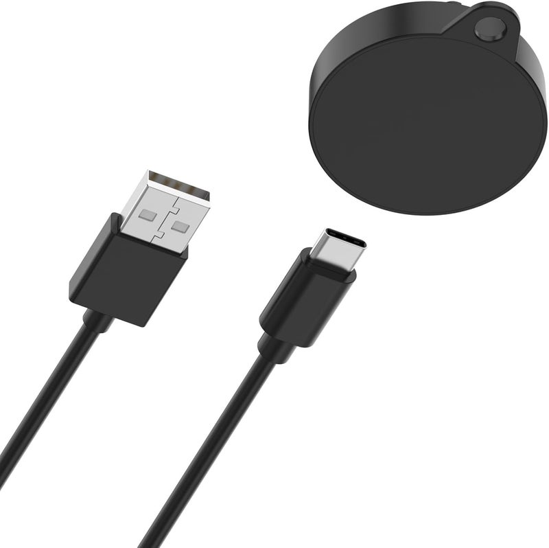 كابل شحن بنوعية عالية يتميز بحماية من التيار الزائد وسرعة في الشحن، مناسب لساعات Smartwatch 570 و970 وغيرها من الطرازات، ويمكن استخدامه مع منافذ USB C لأجهزة اللابتوب. - Image 5