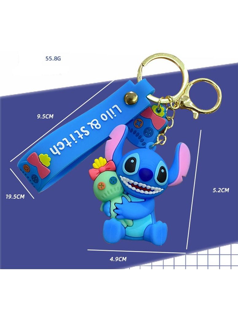 Disney's Lilo & Stitch Stitch Cartoon Key Chain Novelty Toys Birthday Gifts Key Chain - Image 2