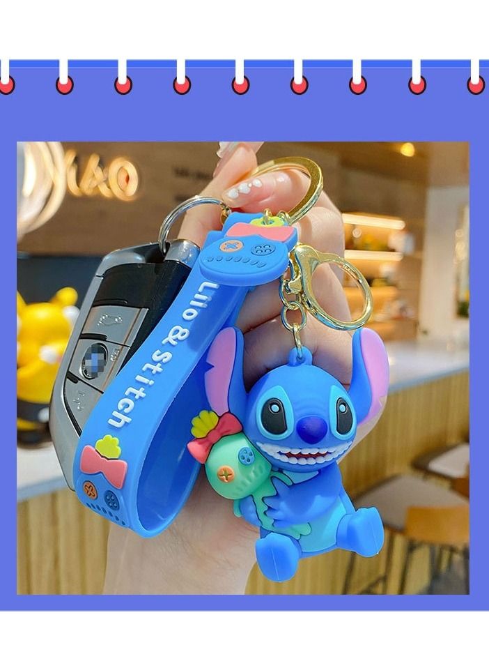 Disney's Lilo & Stitch Stitch Cartoon Key Chain Novelty Toys Birthday Gifts Key Chain - Image 1