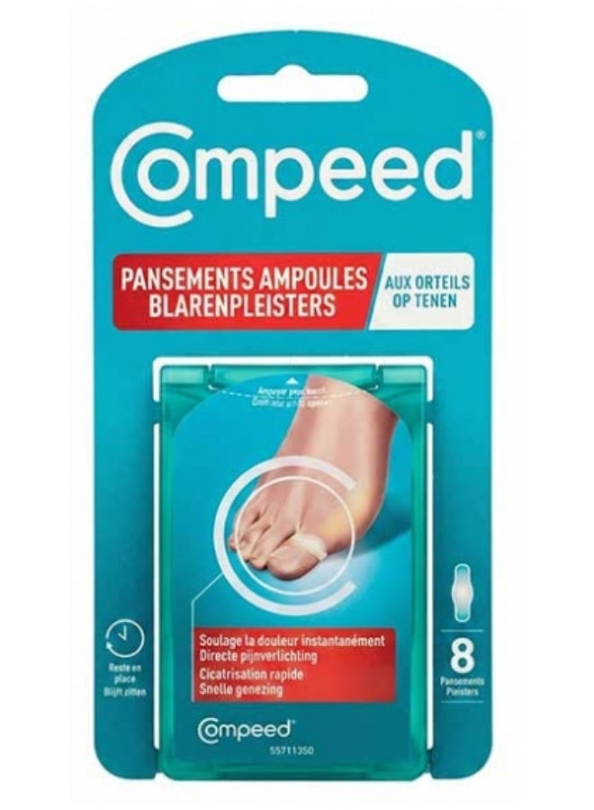 Toe Blister 8 Plasters