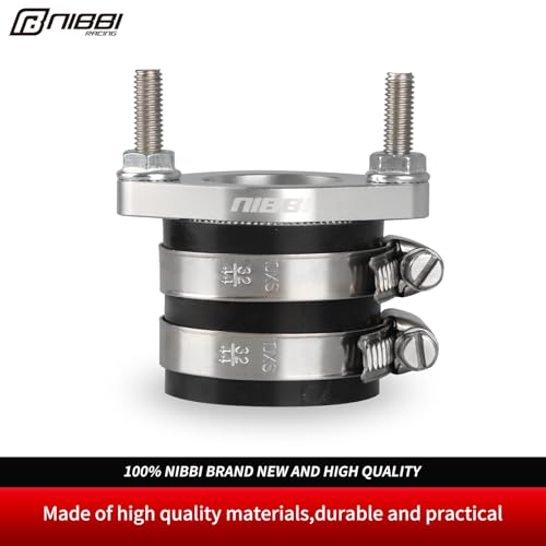 NIBBI CNC Replacement Orginal Intake Manifold Horizontal Engine, High-Performance Adapter Motorcycle Carburetor Adapter - Image 3