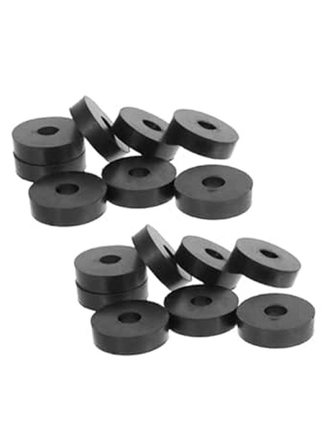Heavy Duty Rubber Washers Pads 20pcs 35mm for Machinery Noise Reduction - Image 1