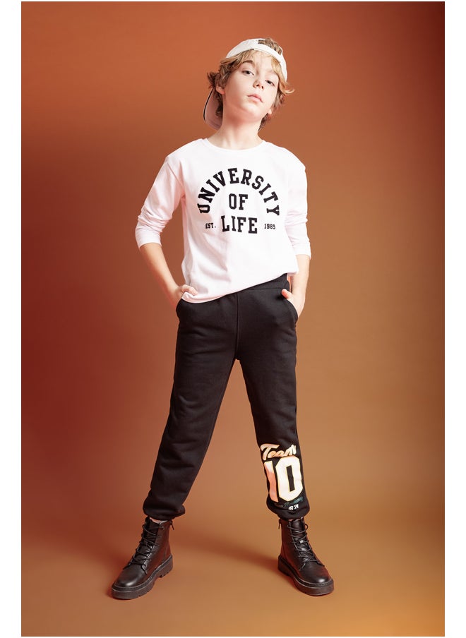 DeFacto - Boy Regular Fit Knitted Trousers - Image 1