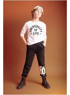 Boy Regular Fit Knitted Trousers