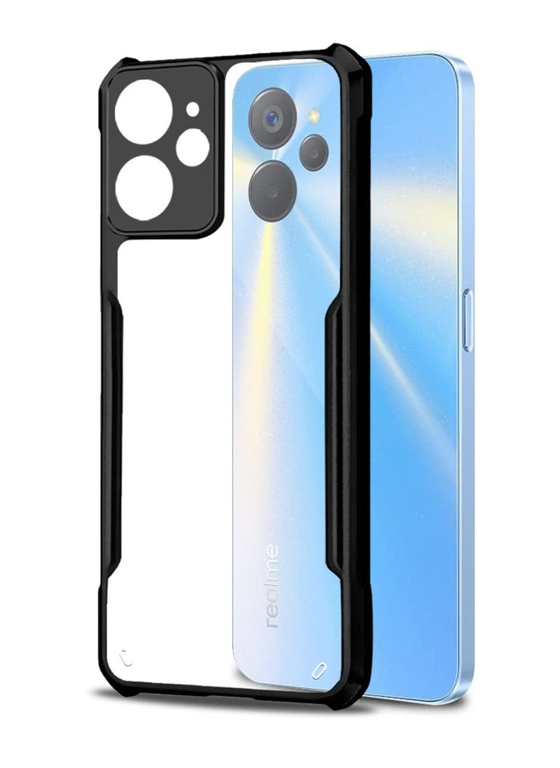 Generic - Mobile Phone Case Cover for realme 9i 5G, Ultra-Thin Lightweight Cover Soft TPU Bumper + Acrylic Clear Back Case Cover - Image 1