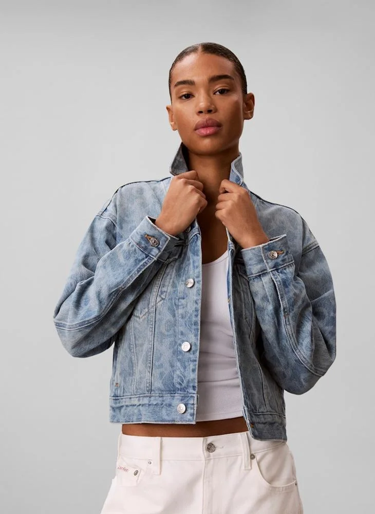 Calvin Klein Jeans Casual Aop 90S Trucker Jacket