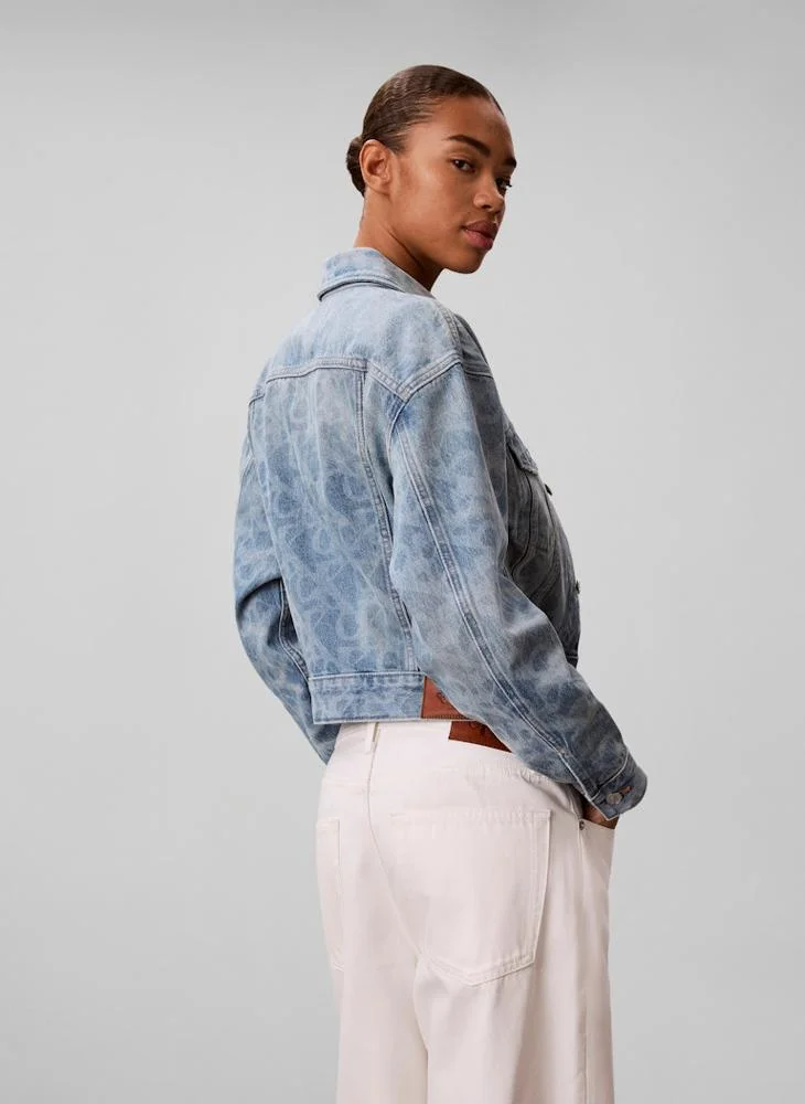 Calvin Klein Jeans Casual Aop 90S Trucker Jacket