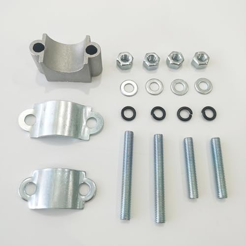 DONSP1986 8mm Studs Front Motor Mount Block Set (40mm) for 2 Stroke Gas Mortorized Bicycle Engine Motor kit 48cc 66cc/80cc/100cc/PK80/YD100/LD100 - Image 2