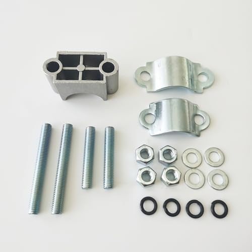 DONSP1986 8mm Studs Front Motor Mount Block Set (40mm) for 2 Stroke Gas Mortorized Bicycle Engine Motor kit 48cc 66cc/80cc/100cc/PK80/YD100/LD100 - Image 1