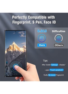 HY Galaxy S23 Ultra Screen Protector Tempered Glass 2 PCS  - Image 4