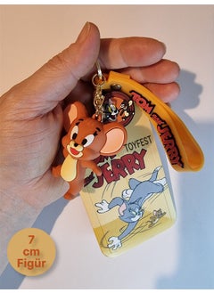 Toyfest Tom&Jerry - Jerry Mouse Figured Soft Silicone Keychain Bag Accessory and Card Holder 2 in 1  - Image 3