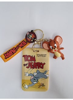 Toyfest Tom&Jerry - Jerry Mouse Figured Soft Silicone Keychain Bag Accessory and Card Holder 2 in 1  - Image 4