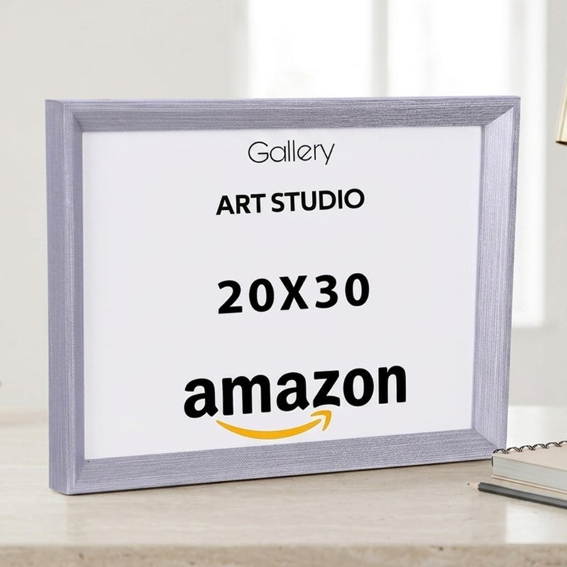 A4 Photo Frame, Wall & Tabletop 20X30 CM 6 pieces (Gray-N4) - Image 2