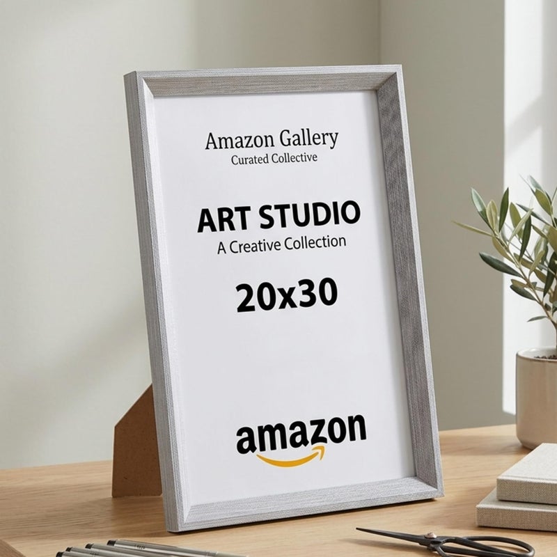 A4 Photo Frame, Wall & Tabletop 20X30 CM 6 pieces (Gray-N4) - Image 3