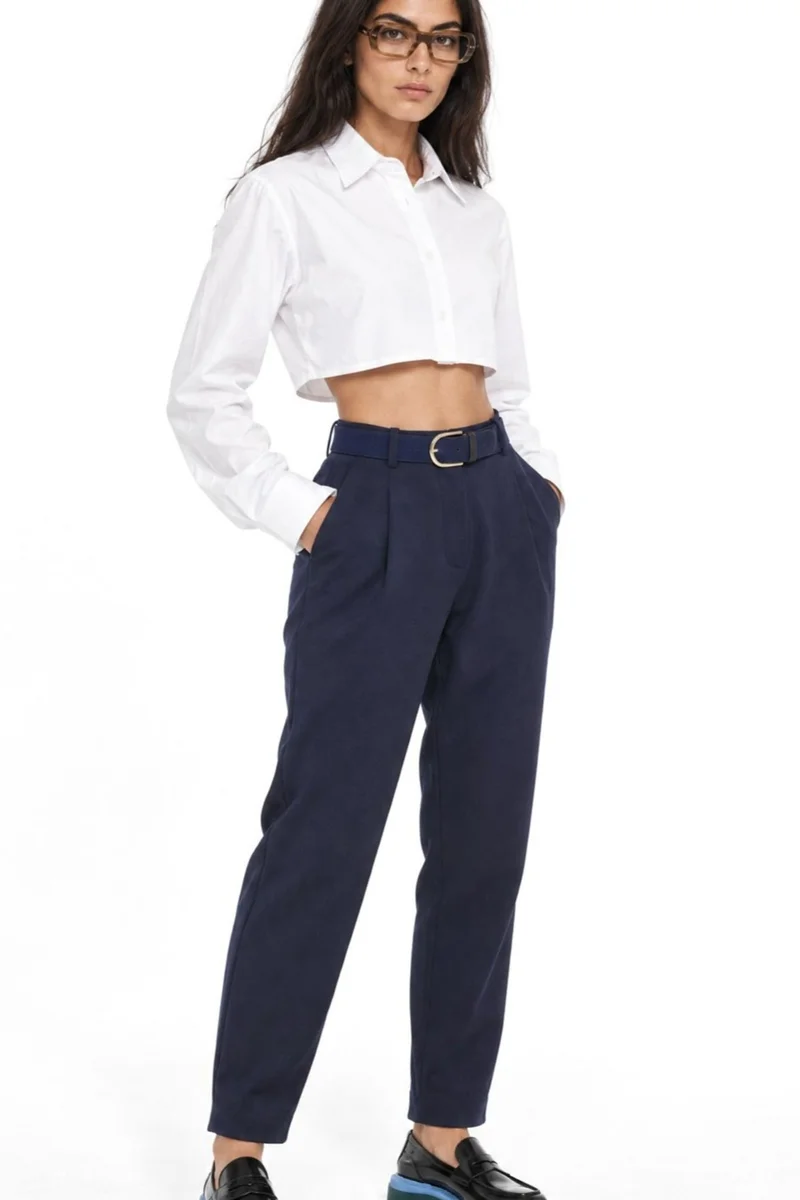 Busem BUSEM Women's Cotton Blend Stretch Pants