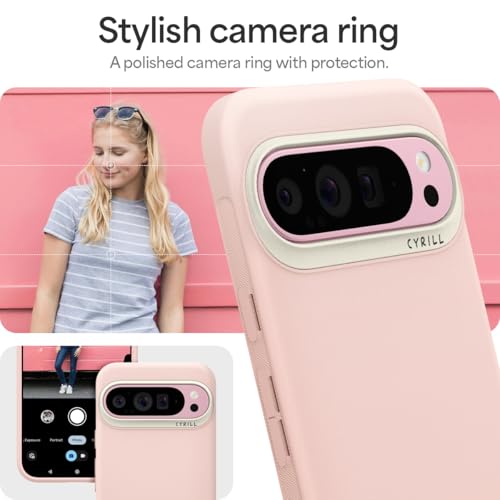CYRILL Spigen Ultra Color for Google Pixel 9 Pro XL, Pixel 9 Pro XL Back Cover (TPU, PC | Pale Pink) - Image 5