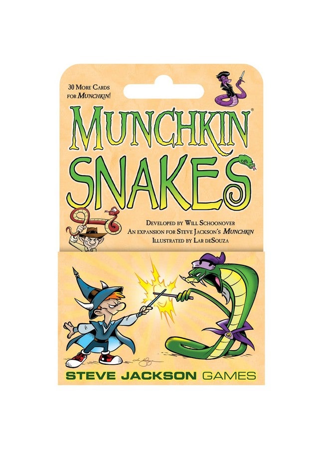 Steve Jackson Games Munchkin Snakes Card Game Mini-Expansion - Image 1