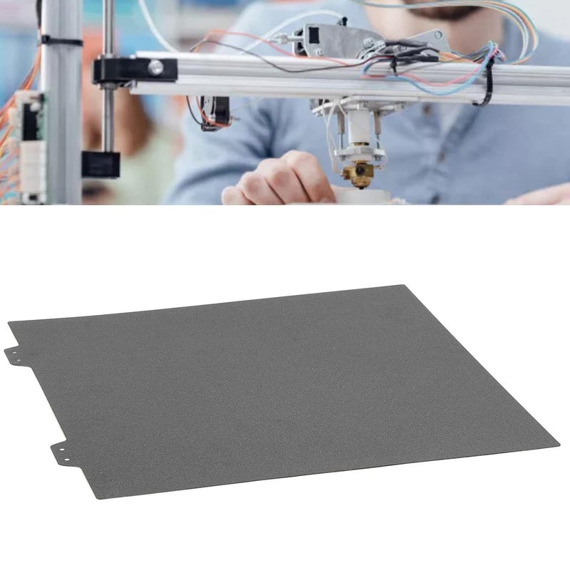 klarako Spring Steel Plate, Powder Coated Easy to Use 355x355mm PEI Steel Sheet Flexible Textured for 3D Printer for Voron 350 V2 - Image 3