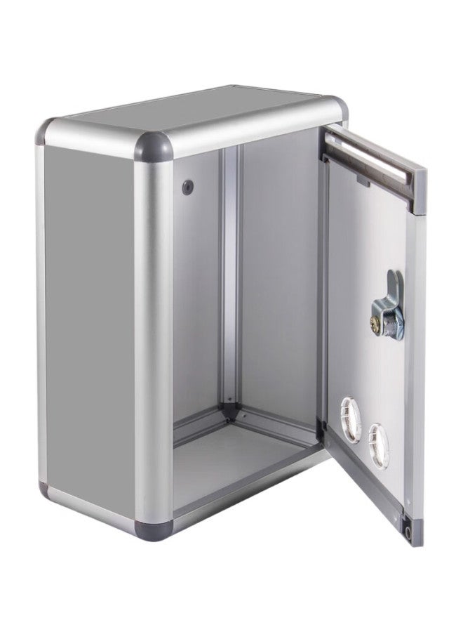 Jin Longxing Jinlongxing, Suggestion Box, Message Box, Desktop Complaint Box, Wall-Mounted Suggestion Box, Aluminum Alloy Employee Needs Box, Mailbox, Voting Box, Customizable Wall-Mounted - Image 2