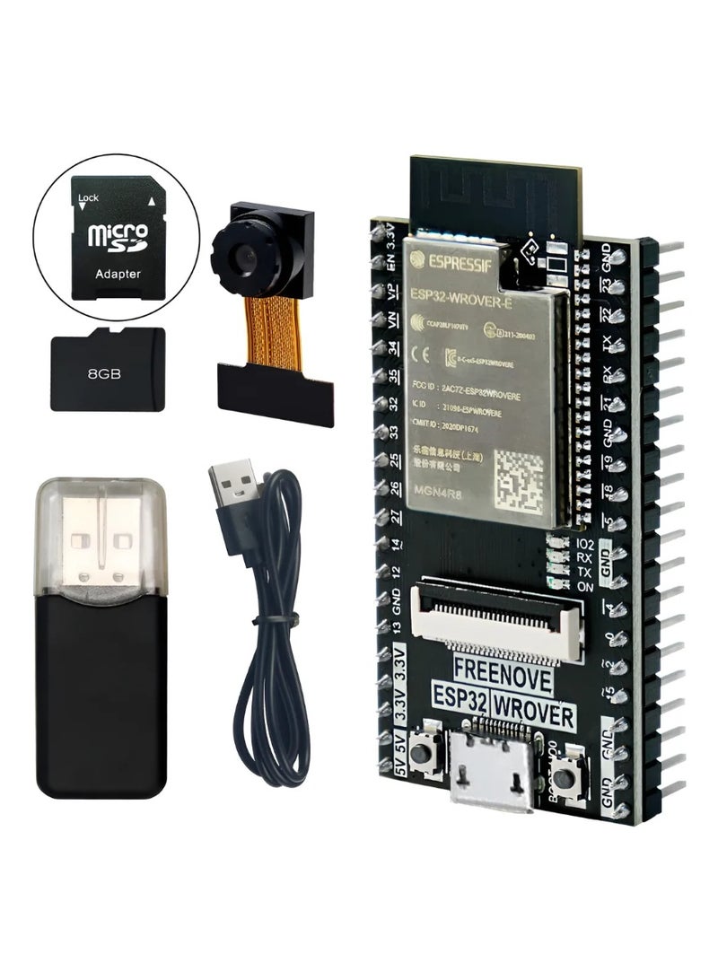 وحدة كاميرا ESP32 WROVER لمؤشر Arduino: درس سلكي (بايثون و سي) - Image 1