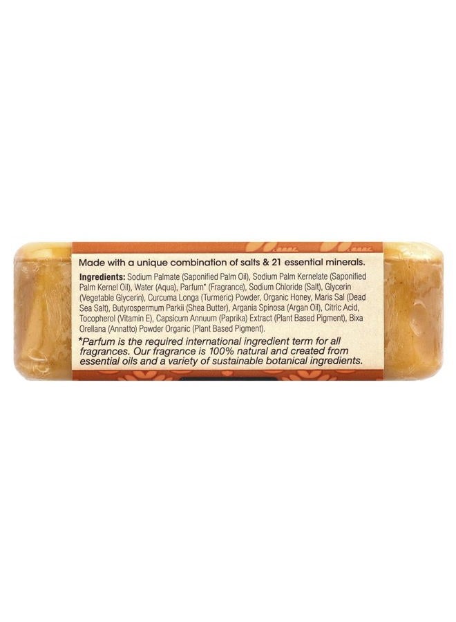 ONE WITH NATURE Soap Bar Turmeric Honey, 7 oz - Image 2