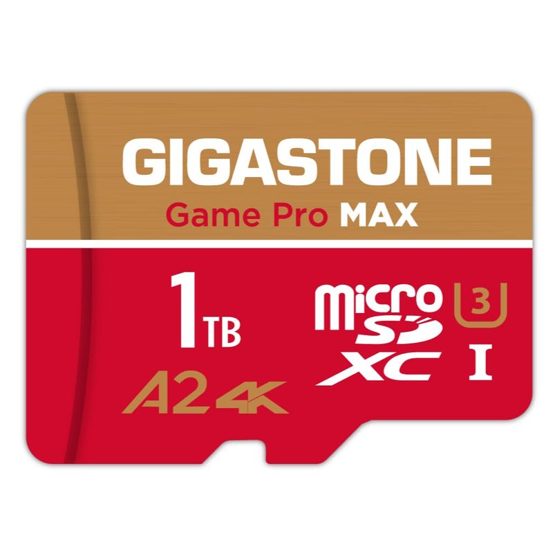 Gigastone for Switch 1 Only GIGASTONE 1TB Micro SD Card 4K Game Pro MAX Memory Card for Gaming Console Action Camera UHD Video up to 170140 MBs UHSI U3 A2 V30 C105Years Data Recovery - Image 2