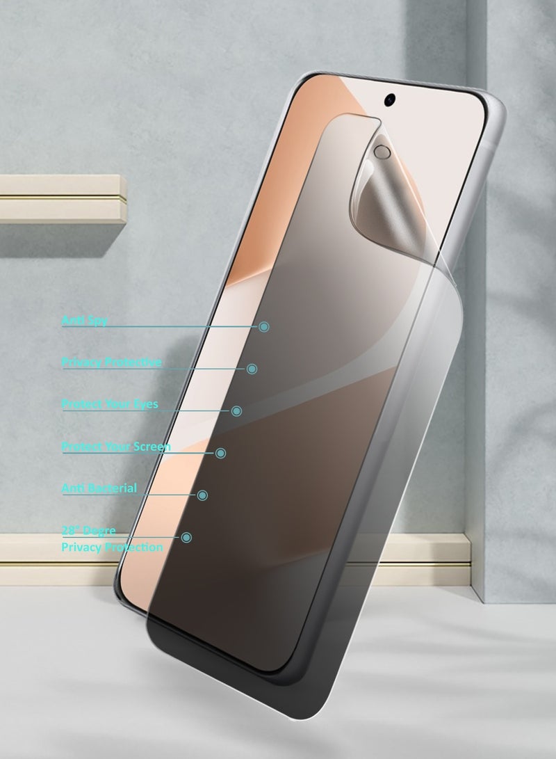 Wtech Huawei Pura 80 5G 2025 Premium Hydrogel Anti Spy / Anti Privacy Film Thin and Flexible Screen Protector (MSHFMP) - Clear - Image 5