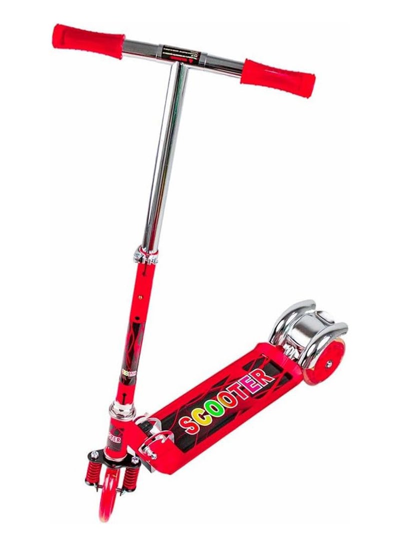 Cool Speed Scooter for Kids with 3 Aluminum Wheels - Multi Color - Image 1