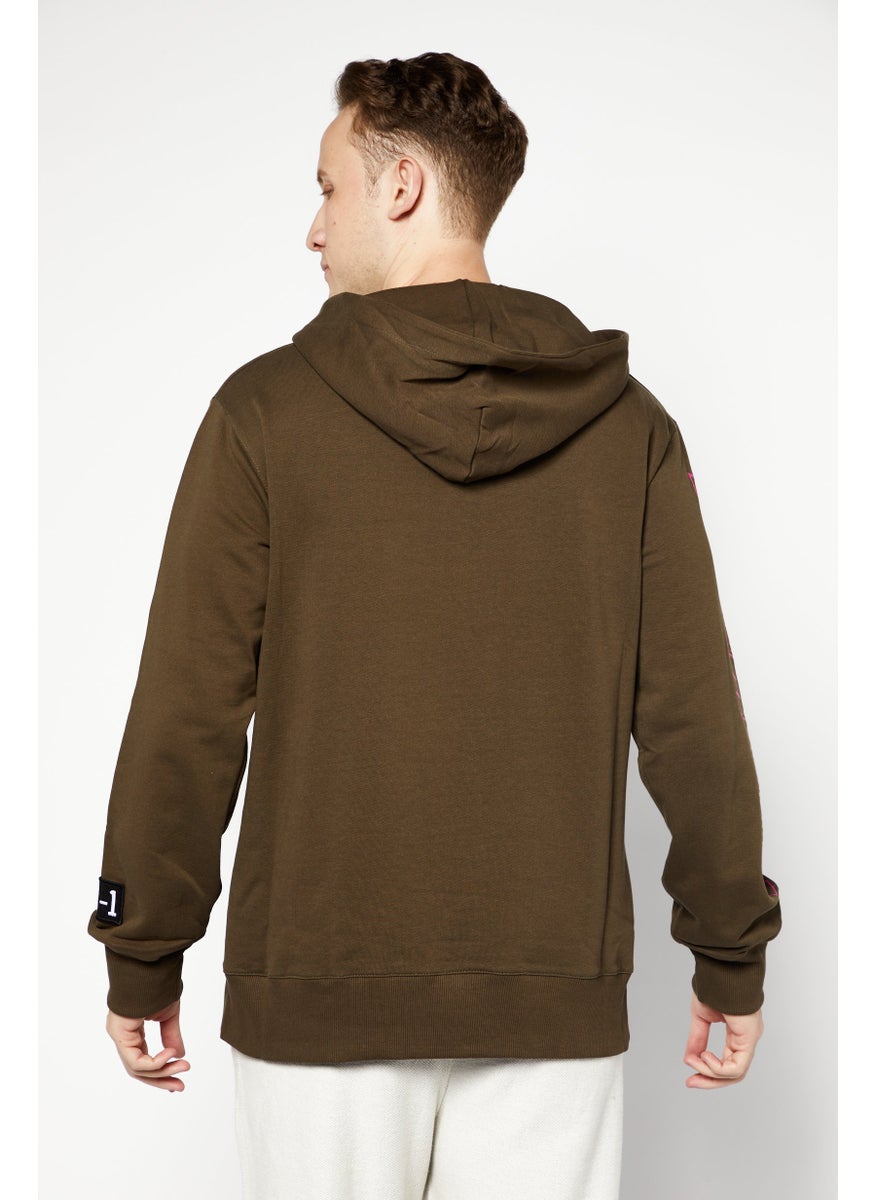 Men Hooded Graphic Print Long Sleeve Sweatshirt, Olive Combo - pzsku/Z1F1A4692CFD553E5DB8CZ/45/_/1737641800/dfdbbf72-c526-4513-a1bb-d762e8e57ba8