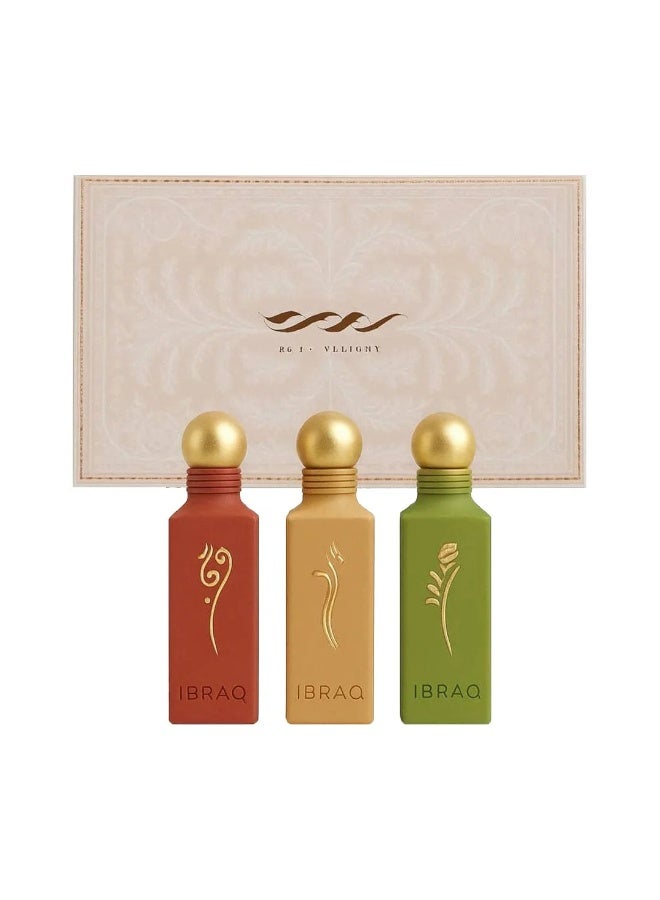 Irth Collection gift set 3×100ml
