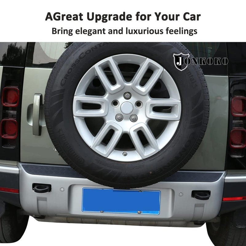 YIWANG for Land Rover Defender 90 110 2020-2024 Car Styling ABS Black Car Rear Bumper Plate Cover Trim Stickers for Defender Auto Accessories (ABS Black) - Image 5
