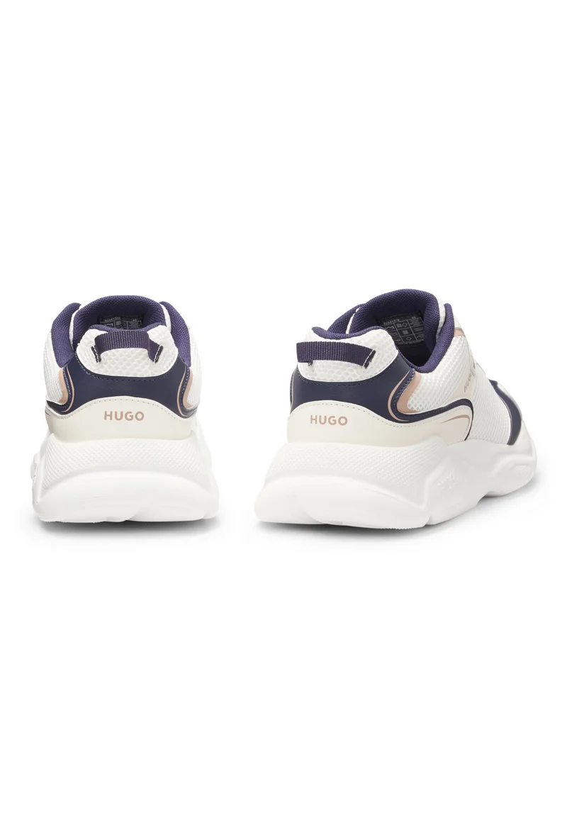 هوجو Mesh-detail trainers with rear pull loop