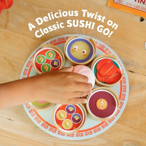 Gamewright - Sushi Go! Spin Some for Dim Sum Board Game - Image 3