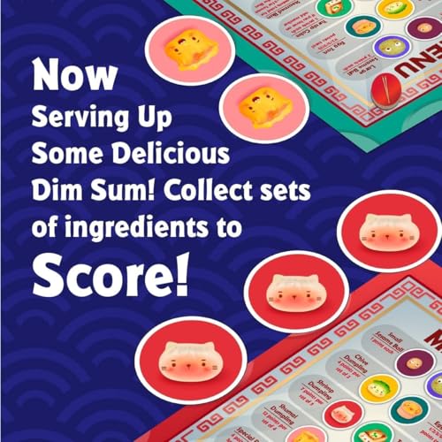 Gamewright - Sushi Go! Spin Some for Dim Sum Board Game - Image 4