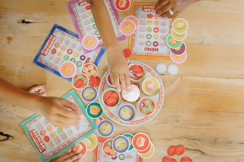 Gamewright - Sushi Go! Spin Some for Dim Sum Board Game - Image 2