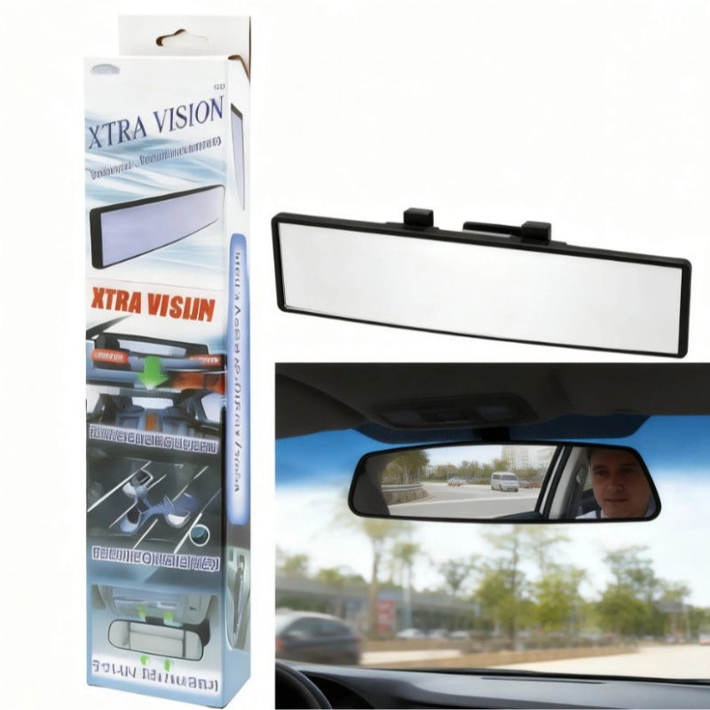 In-Car Rearview Mirror Snap-On Type High-Definition Wide-View Anti-Fog Anti-Glare Reversing Auxiliary  Mirror - Image 1
