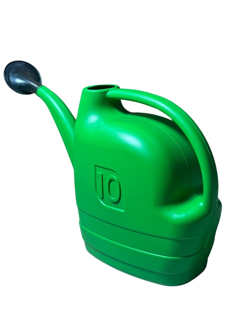 Generic Water Sprinkler, Garden shower, Lawn Sprinkler | 10 Ltr | premium Plastic Gardening Tool For Plant Watering, Gardening Water Shower, Irrigation, Fertilizer & Insecticide Spray | Comes With Shower Nozzle | Available In Green color.  - Image 3