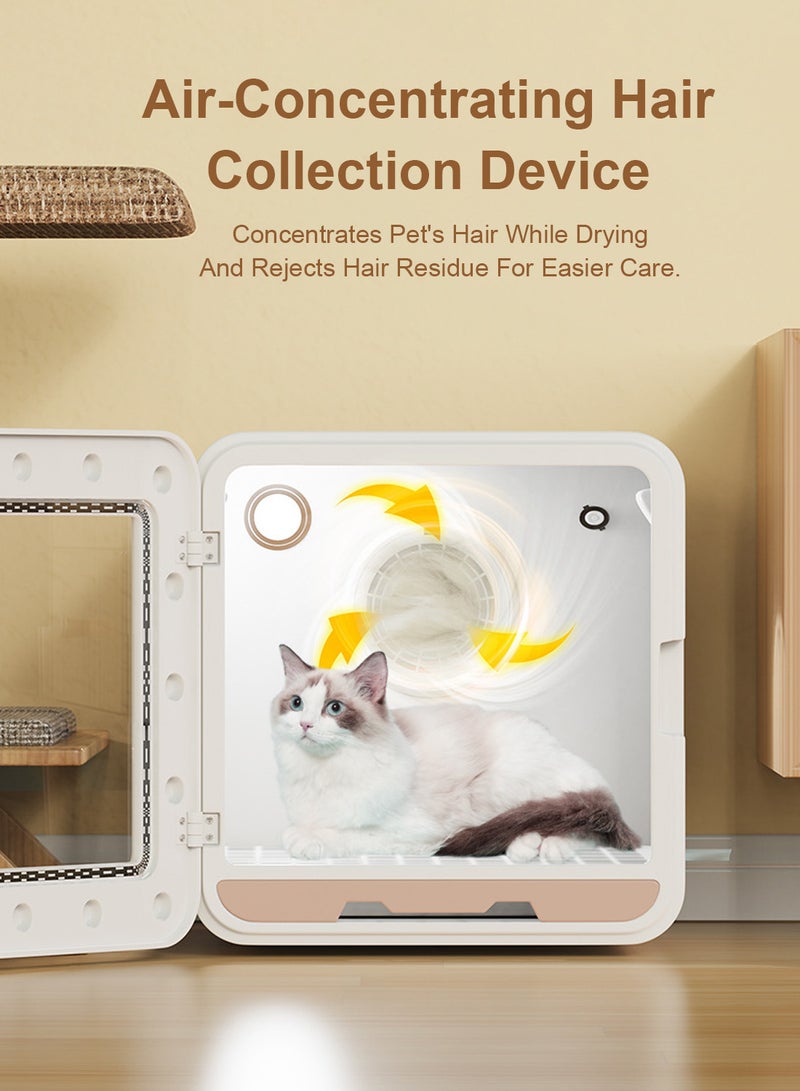 كيدل التلقائي بالكامل مجفف شعر القط ، القط ، الكلب ، ذكي التحكم في درجة الحرارة مجفف شعر الحيوانات الأليفة - Image 5