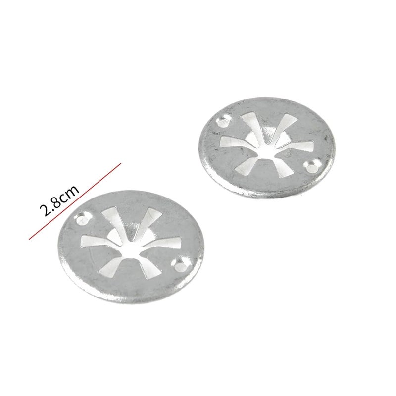 Heat Shield Clips 150/300pcs Metal Hood Bonnet Under Engine Insulation Cover Auto Fasteners Gasket Buckle(300pcs) - Image 2