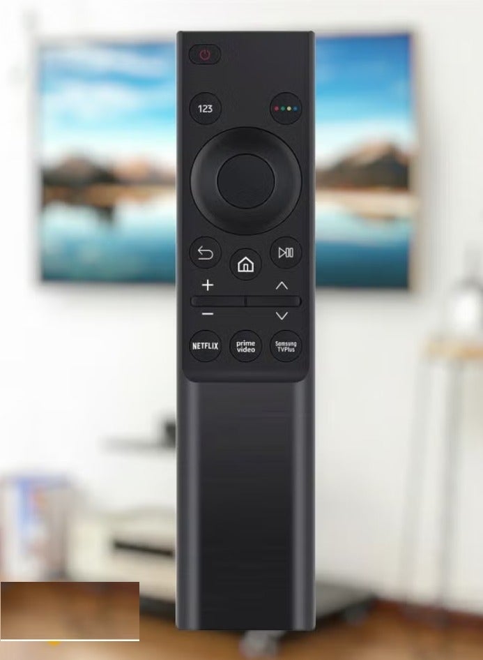 PopZa Samsung Smart TV Remote - Universal Replacement Control Compatible with Samsung Smart TV NEO QLED, LED, UHD, SUHD, HDR, LCD, 4K, 8K Smart TVs with Netflix, Prime Video & Samsung TV Plus Key Buttons - Image 1