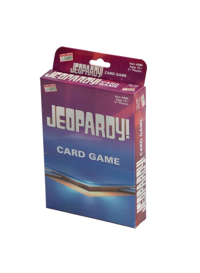Endless Games Jeopardy Card Game - Travel Sized Quiz Competition - Fast Paced Party Game - Image 5