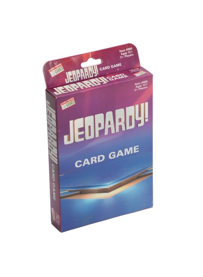 Endless Games Jeopardy Card Game - Travel Sized Quiz Competition - Fast Paced Party Game - Image 4