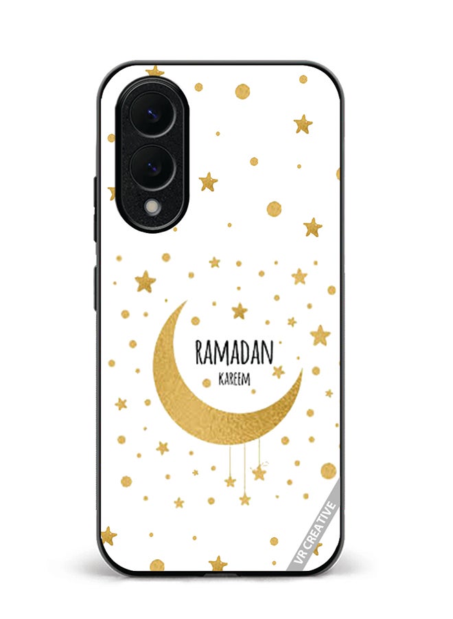 VR CREATIVE Protective Case Cover For Samsung Galaxy S25 Edge Eid Design Multicolour