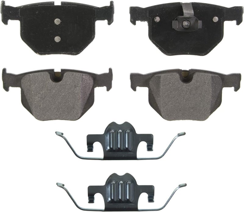 Wagner QuickStop ZX1042A Semi-Met Disc Pad Set, Rear - Image 1