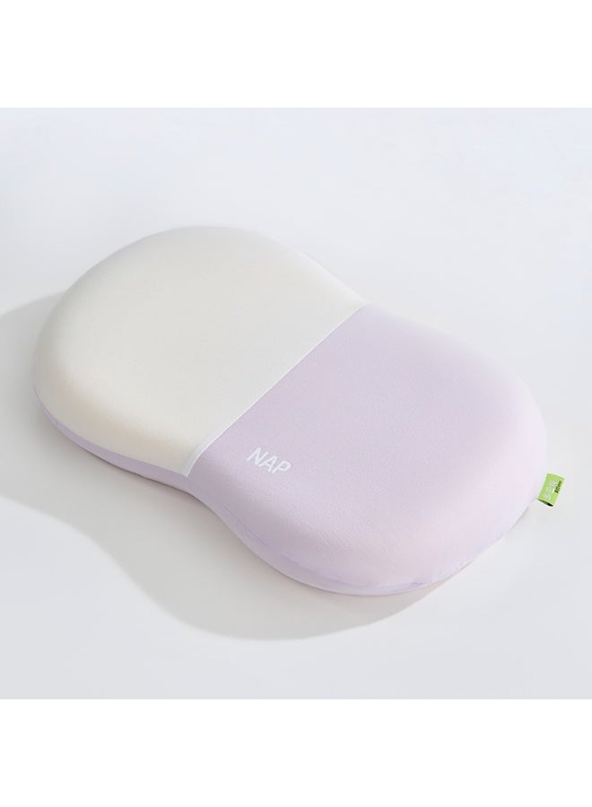 Bentifar Ergonomic Pillow for Sleeping, Cervical Neck Pillow Memory Foam for Relief, Odor-Free, Cooling Pillow for Side Back and Lying Sleepers (Purple) - Image 2